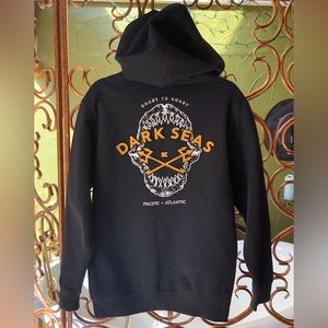 Like New!! Dark Seas Cabrillo Fleece Hoodie Size Small - Worn 2X